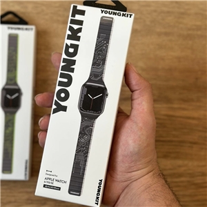 بند اپل واچ یانگکیت Youngkit Futuristic Circuit Silicone Magentic Apple Watch Band مناسب برای سایز 42,44,45,49