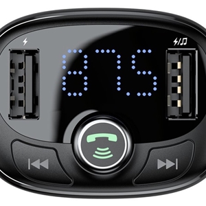 شارژر فندکی و پخش کننده بلوتوث بیسوس مدل T Type Bluetooth MP3 Charger CCALL-TM01