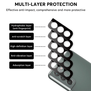 محافظ لنز دوربین بوف مدل 3D Pro مناسب برای گوشی موبایل سامسونگ Galaxy S21 Plus