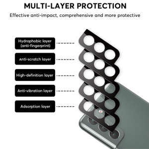 محافظ لنز دوربین بوف مدل 3D Pro مناسب برای گوشی موبایل سامسونگ Galaxy S21 Plus