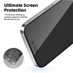 گلس فول BLUEO Full Cover Anti Glare Matte Glass Anti Static مناسب برای Apple iPhone 14 Pro