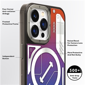 قاب YOUNGKIT یانگکیت Apple iphone 14 Pro Galactic Quicksand Magsafe Series