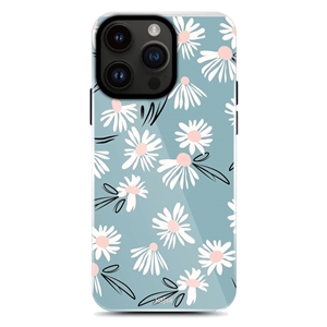 قاب KAJSA کجسا  Blue Floral Collection Series مناسب برای Apple iPhone 13