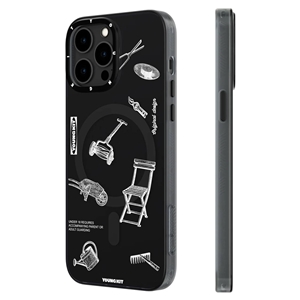 قاب YOUNGKIT یانگکیت مدل Black Playting MagSafe Series مناسب برای Apple iPhone 14