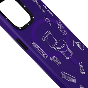 قاب YOUNGKIT یانگکیت مدل Purple Playting MagSafe Series مناسب برای Apple iPhone 14 Pro