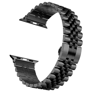 بند اپل واچ جیتک مدل G-Tech Butterfly Buckle Watch Band Strap black 38/40/41mm