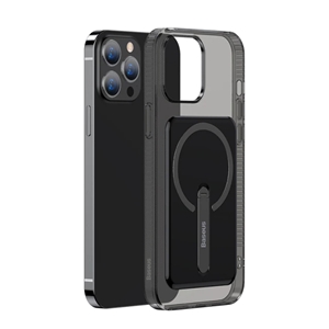 قاب محافظ مگنتی بیسوس آیفون Apple iPhone 13 Pro Max Baseus Magnetic Phone Case ARCX000202 استند دار