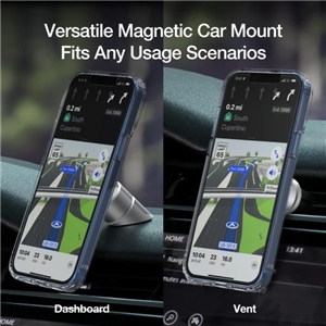 پایه نگهدارنده برند جاست موبایل مدل AluDisc Go Car Mount مناسب برای گوشی تا صفحه 8 اینچ