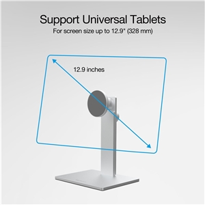 پایه نگهدارنده جاست موبایل مدل AluDisc™ Max Tablet Stand مخصوص آیپد و تبلت بالای 8 اینچ