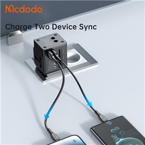 آداپتور شارژ و تبدیل برق همه کاره مسافرتی مک دودو مدل MCDODO CP-4120
