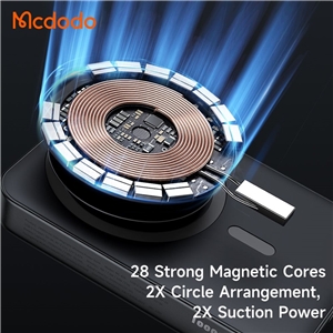 پاوربانک وایرلس مگ سیف مک دودو مدل MCDODO MC-426 ظرفیت 10000 بهمراه کابل شارژ