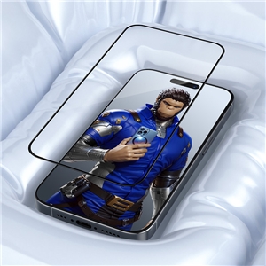 گلس فول BLUEO 3D Invisible Airbag Anti Broken Tempered مناسب برای Apple iPhone 14 Pro