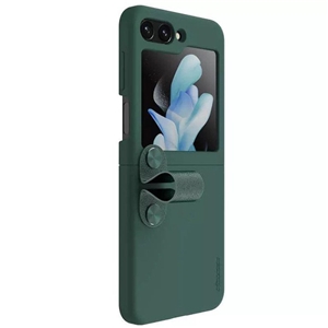 کاور نیلکین مدل Flex Flip Finger Strap Liquid Silicone مناسب برای گوشی موبایل سامسونگ Galaxy Z Flip5/W24 Flip