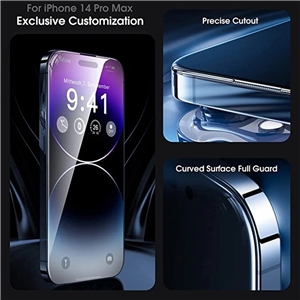 گلس جی تک آیفون 14 پرو مکس G-Tech G-Force Anti Dust Glass iPhone 14 Pro Max