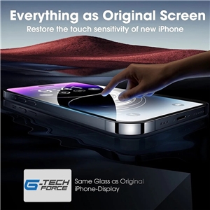 گلس جی تک آیفون 14 پرو مکس G-Tech G-Force Anti Dust Glass iPhone 14 Pro Max