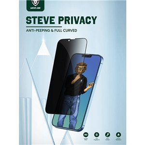 محافظ صفحه نمایش حریم شخصی گرین مدل Steve-Privacy مناسب برای گوشی موبایل اپل iPhone 11 Pro / XS / X