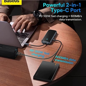 هاب 7 پورت USB-C باسئوس مدل BS-OH090