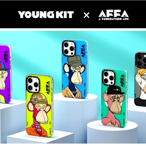 قاب مگ سیف برند یانگ کیت مدل YOUNGKIT X AFFA Magsafe Bored APE Series مناسب برای Apple iPhone 15 Pro