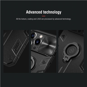قاب محافظ نیلکین آیفون 13 پرو مکس Nillkin Apple iPhone 15 Pro Camshield Armor Case