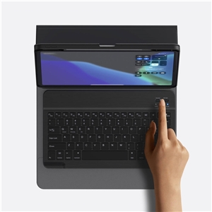 کیس سیلیکونی به همراه کیبورد آیپد پرو 11 بیسوس Baseus Brilliance keyboard case iPad Pro 11 “(2018/2020/2021/2022) / iPad Air 4 / Air 5 10.9” ARJK000013