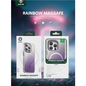 کاور گرین مدل Rainbow Magsafe مناسب برای گوشی موبایل اپل iPhone 14 Pro Max