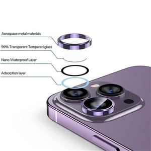 محافظ لنز دوربین اپیکوی مدل HD-ColorLenz مناسب برای گوشی موبایل اپل Iphone 14 Pro