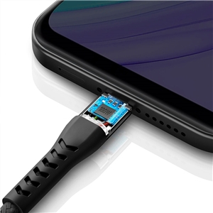 کابل USB-A به USB-C انرژیا سری NYLOFLEX 5A طول 150cm