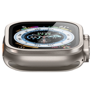 محافظ صفحه نمایش اپل واچ اولترا برند اسپیگن Spigen Apple Watch Ultra (49mm) Screen Protector Glas.tR Slim Pro