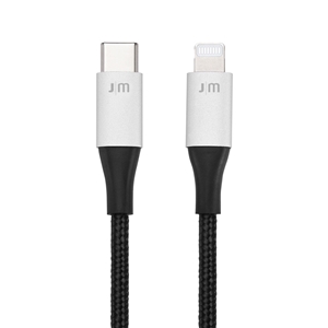 کابل USB-C به لایتنینگ AluCable برند Just Mobile (1.2 متر)