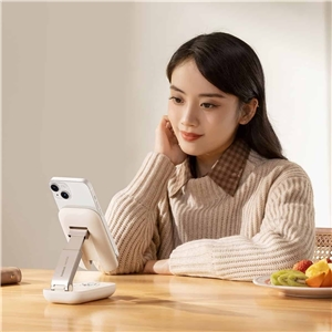 هولدر موبایل تاشو و آینه رومیزی بیسوس Baseus BS-HP008 Seashell Series Phone Stand With Mirror B10551501511