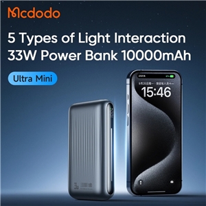 پاوربانک 33 وات 10000 مک دودو Mcdodo Light Interaction Digital Display Power Bank MC-453