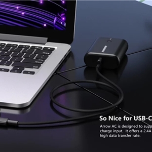 کابل USB-A به USB-C راک رز | RockRose Arrow AC 2.4A 1m USB-C