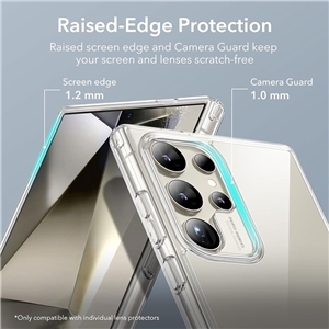 قاب استند دار گلکسی اس 24 الترا | ESR Kickstand clear case Samsung Galaxy S24 Ultra