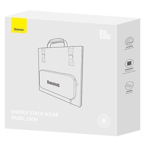 پنل خورشیدی قابل‌حمل 100 وات بیسوس Baseus Energy Stack Solar panel 100W CCNL050006