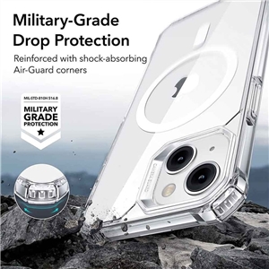 قاب برند ESR مدل ESR Air Armor Case with HaloLock مناسب برای Apple iPhone 13