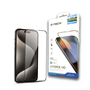 محافظ صفحه نمایش آیفون 15 پرو مکس برند جیتک مدل G-TECH G-FORCE HD IPHONE 15 Pro Max