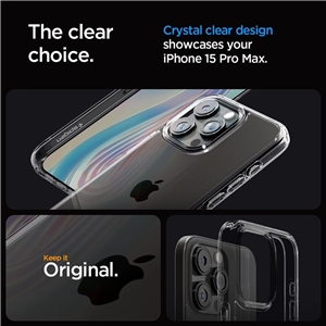 قاب آیفون 15 پرو مکس اسپیگن Spigen Ultra Hybrid for iPhone 15 Pro Max