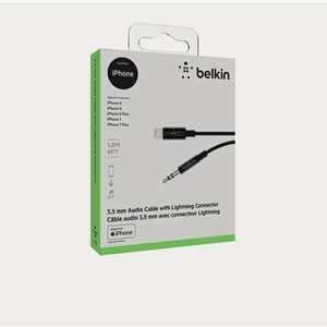 کابل AUX به لایتنینگ 180 سانتی متر بلکین – Belkin Audio Cable