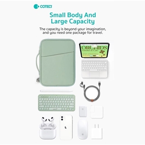 کیف آیپد 10.2/11 اینچ چند کاره کوتتسی Coteci 61033 iPad Canvas Storage Bag 10.2/11