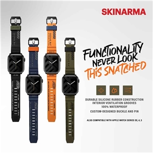 بند اپل واچ 42/44/45mm برند اسکین آرما مدل SKINARMA SHOKKU for Apple watch 45/44/42MM