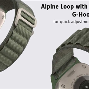بند جیتک مدل Alpine Loop برای اپل واچ 42/44/45/49mm