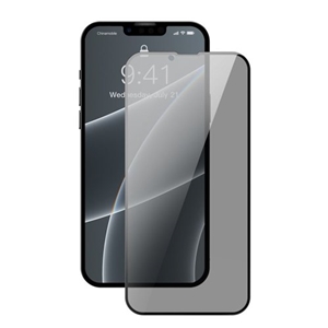 پک 2تایی گلس حریم شخصی تمام صفحه Apple iPhone 13 Baseus Anti-Spy Glass Film SGQP010701