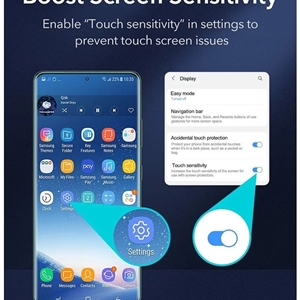 محافظ صفحه نمایش ESR گلکسی اس 22 الترا (بسته سه عددی) | ESR Liquid Skin Screen Protector Samsung Galaxy S22 Ultra (3 Pack)