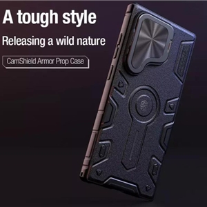 کاور نیلکین مدل CamShield Armor Prop Magnetic مناسب برای گوشی موبایل سامسونگ Galaxy S24 Ultra