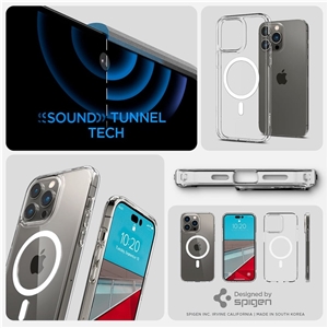 قاب اسپیگن آیفون 14 پرو مکس Spigen Crystal Hybrid Mag Case iPhone 14 Pro Max