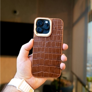 قاب برند کجسا Kajsa مدل Croco Pattern Leather مناسب برای Apple iPhone 14