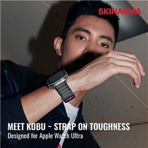 بند اپل واچ برند اسکین آرما مدل SKINARMA APPLE WATCH STRAP KOBU 49/45/44 MM
