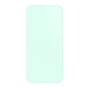 پک 2 تایی محافظ صفحه شیشه ای ضد اشعه Baseus SGAPIPH61P-LP02 Apple iPhone 12 Pro Max Green Glass