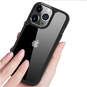 قاب جی تک آیفون 13پرو G-TECH SIROCCO CRYSTAL HYBRID BLACK Case iPhone 13 pro