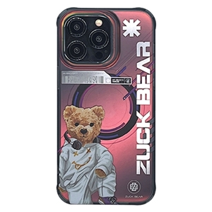 قاب مگ سیف برند Zuck Bear مدل New York Never Sleeps Magsafe Bronx Energy مناسب برای آیفون iPhone 15 Pro Max